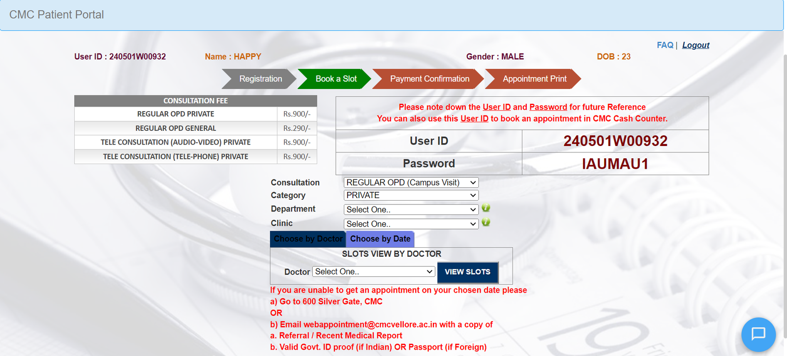 How to Book CMC Vellore Online Appointment: Your Easy 10-Step ...