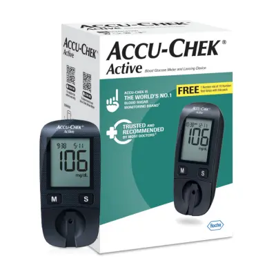 Accu-Chek Active Blood  Best Glucometers in India