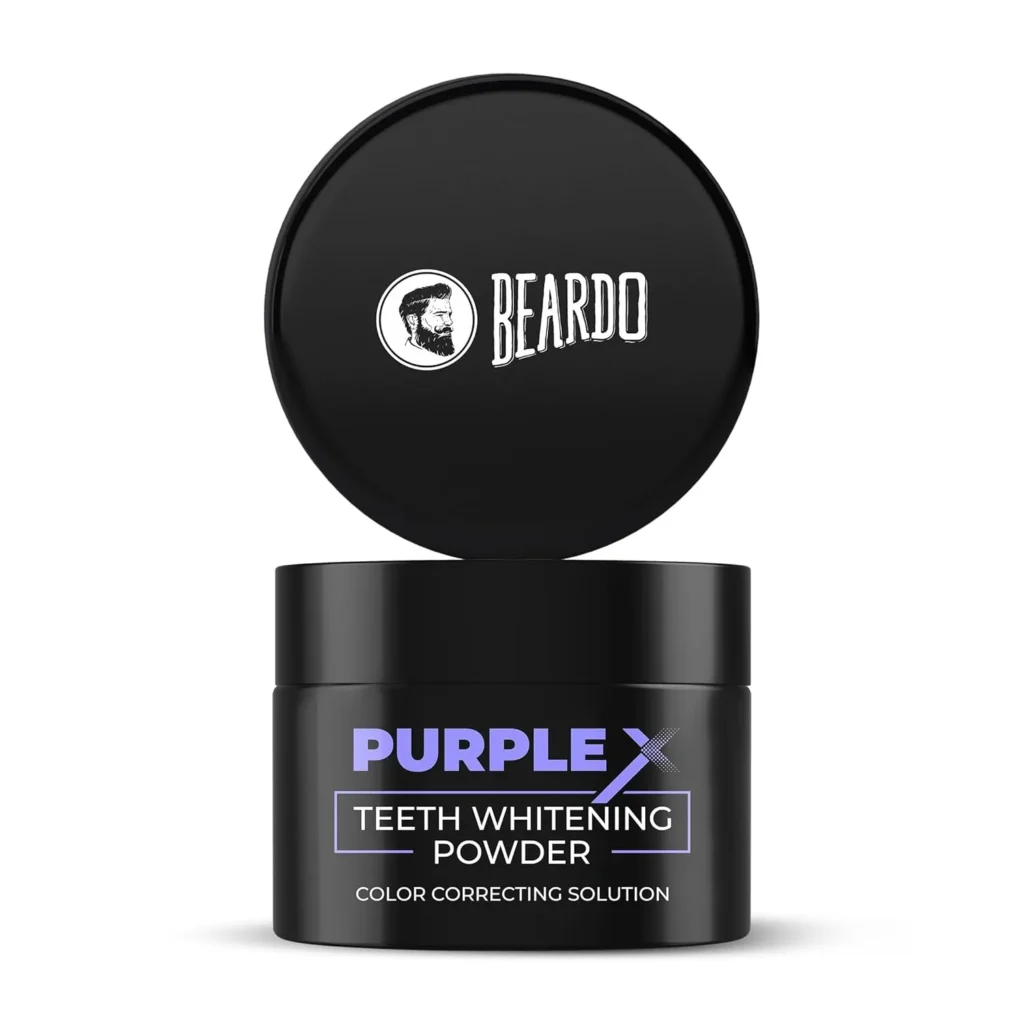 Beardo PurpleX Teeth Whitening Powder (50g)