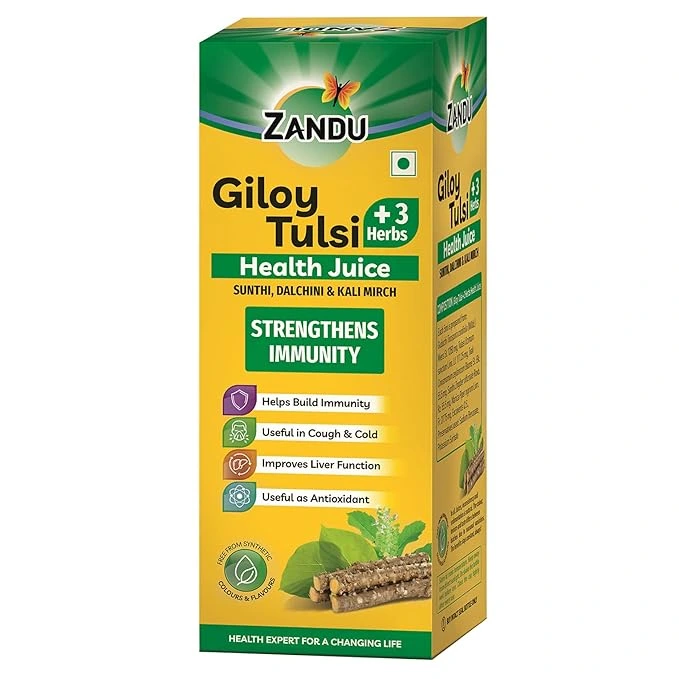 Zandu Giloy Tulsi Health Juice