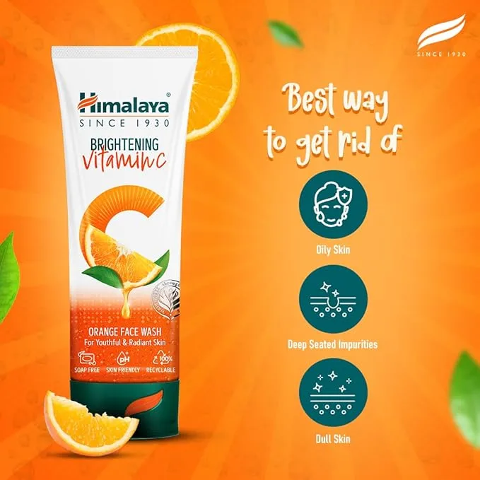 Himalaya Vitamin C Brightening Face Wash