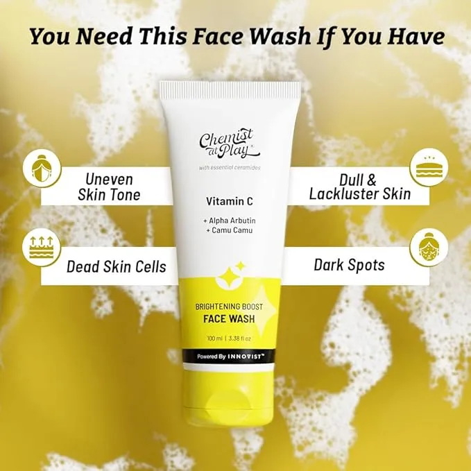 Chemist at Play Vitamin C Face Wash 
