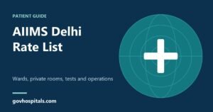 AIIMS Delhi Rate List: Ward, Private Room, Test and Surgery Charges 2 AIIMS Delhi rate list cover graphic
