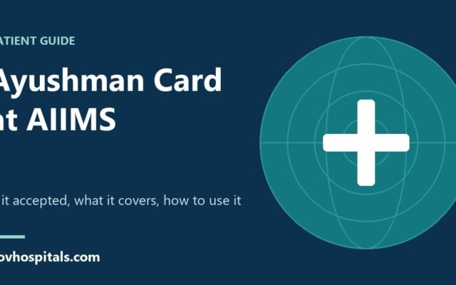 Ayushman Card at AIIMS: Is It Accepted and How to Use It