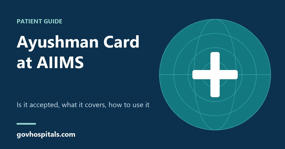 Ayushman Card at AIIMS: Is It Accepted and How to Use It 1 Ayushman card at AIIMS guide cover