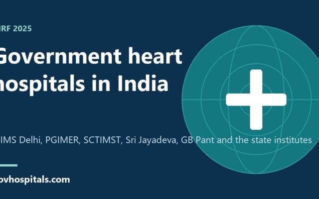 Best Government Heart Hospital in India: AIIMS, PGI, Jayadeva