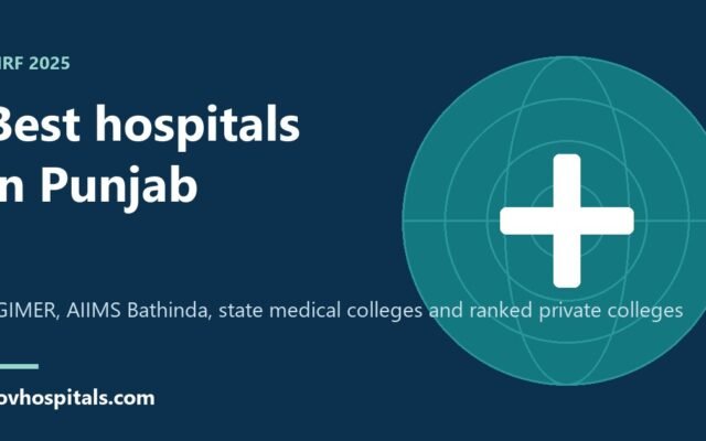 Best Hospitals in Punjab: Government and Private (NIRF 2025)