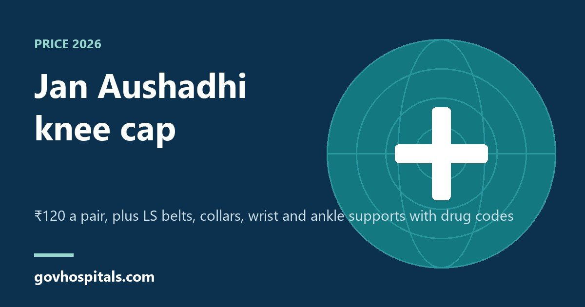 Jan Aushadhi knee cap price 2026 guide cover