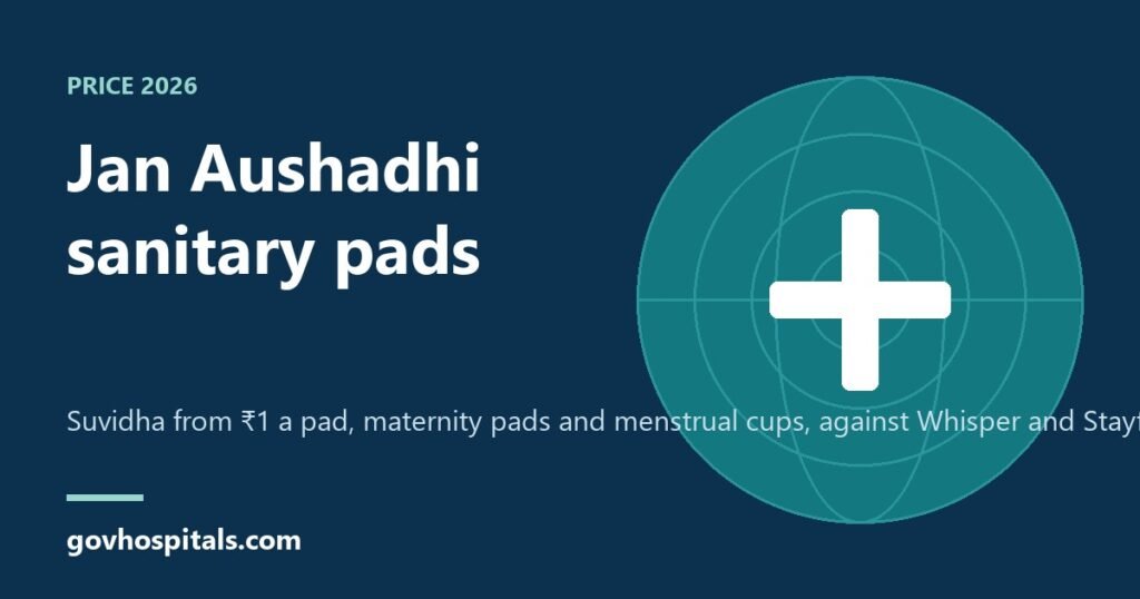 Jan Aushadhi Sanitary Pads Price 2026: Suvidha ₹1 Pad, All Sizes 1 jan aushadhi sanitary pads feature